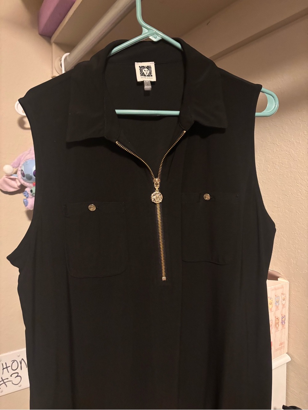 Anne Klein sleeveless top XL